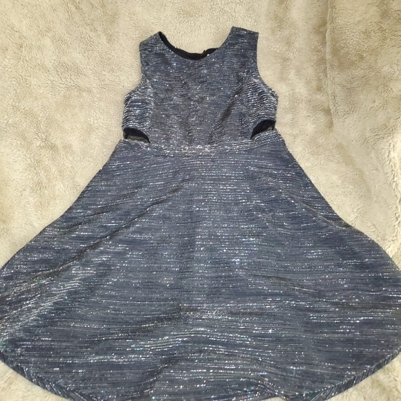 Beautiful Black & Silver Dress